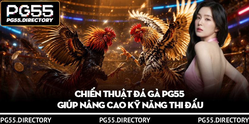 Đá Gà PG55 – Kịch tính tột đỉnh, chiến thắng vang dội 4 Chiến thuật Đá gà PG55 giúp nâng cao kỹ năng thi đấu